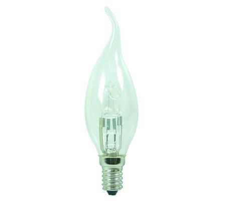 N.2 LAMPADINE ALOGENE OLIVA COLPO DI VENTO E 14 28W OPALI