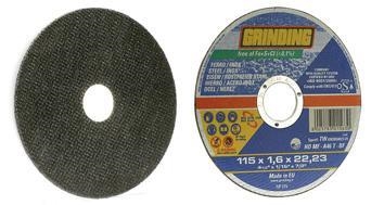 GRINDING DISCHI DA TAGLIO MM.115X 1 FORO MM.22.2 SOTTILE PER FERRO